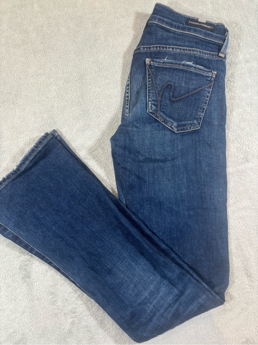 Citizens of Humanity Emannuelle Petite Slim Bootcut Jeans - Size 24
